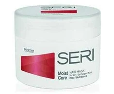 Plaukų kaukė sausiems, pažeistiems plaukams Farcom Professional SERI Moist Core Hair Mask 300 ml