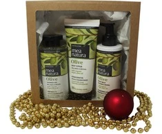Kūno priežiūros rinkinys Farcom Mea Natura Olive 300x200ml