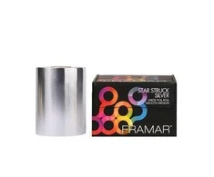 Folija ritinėlyje lygi Framar Star Struck Sidabrinis Large Foil Roll Smooth Medium 12,7cmx487,7m