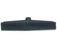 Grindų šluotos guminė galva Comair juoda 32cm