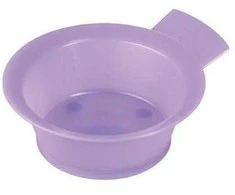 Indelis dažams su rankena Comair Dyeing Bowl Lilac Transperent 330ml