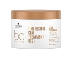 Intensyvaus poveikio kaukė Schwarzkopf Professional Bonacure Q10 Time Restore Clay Treatment 500ml