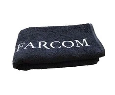 Juodas rankšluostis Farcom Seri 50x90 cm