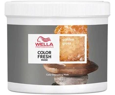 Kaukė plaukams suteikianti atspalvį Wella Color Fresh Mask Golden Gloss 500 ml