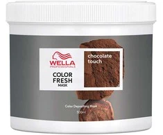 Kaukė plaukams Wella Color Fresh Mask Chocolate Touch, 500 ml, šokolado atspalvio