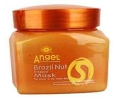 Angel Professional Kaukė sausiems ir pažeistiems plaukams Angel Brazil Nut Hair Mask 500 ml