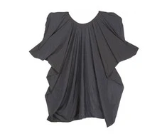 Kliento pelerina juoda Comair CRASH 128x146cm