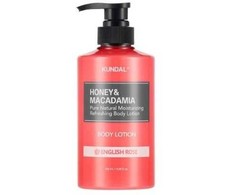 Kūno losjonas Kundal Honey &amp; Macadamia Losjonas kūnui English Rose 500 ml