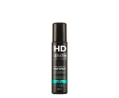 Labai stiprios fiksacijos plaukų lakas Farcom HD Keratin Extra Strong Hold Plaukų lakas (4) 200ml