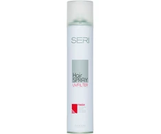 Lakas plaukams su UV filtru, ypač stiprios fiksacijos Farcom Professional SERI Plaukų lakas Finish 400ml