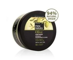 Maitinanti plaukų kaukė su alyvuogių aliejumi Farcom Mea Natura Olive Hair Mask Intensive Nourishment&amp;Shine 250 ml