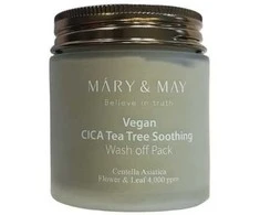Mary And May Mary Amp May MARY - MAY CICA „Arbatmedžio“ raminamasis prausiklis 125 g