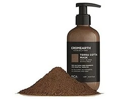 Medaus atspalvį suteikianti, dažanti kaukė plaukams RICA Cromearth Terra Cotta Mask 50 ml