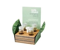 Plaukus tankinanti priemonė Milk Shake Energizing Blend Treatment 4x12ml