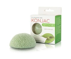 Mitomo Kempinėlė veidui valyti su žaliąja arbata Konjac Žalias Tea Sponge