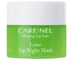Naktinė lūpų kaukė Care:Nel Lip Night Mask Lime 5g