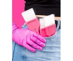 Nitrilinės, rožinės pirštinės Framar Rožinė Paws Nitrile Gloves 100vnt S dydis