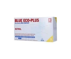 Maxwell Nitrilo pirštinės be pudros mėlynos ECO-PLUS Mėlyna S 100 vnt.