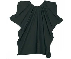 Kliento pelerina juoda Comair CRASH 128x150cm