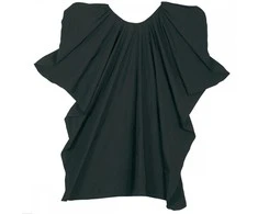 Kliento pelerina juoda Comair CRASH 128x150cm
