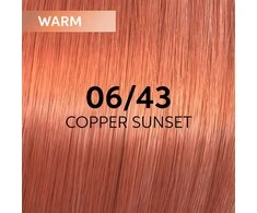 Plaukų dažai Wella Professionals Shinefinity Glaze 60ml - 06/43