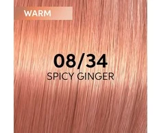 Plaukų dažai Wella Professionals Shinefinity Glaze 60ml - 08/34
