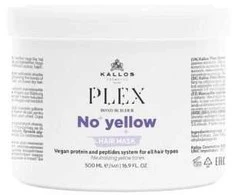 Plaukų kaukė Kallos Plex Bond Builder No Geltona Hair Mask 500 ml
