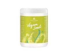 Plaukų kaukė sausiems plaukams ir jautriai galvos odai Kallos Vegan Soul maitininantis Mask 1000ml