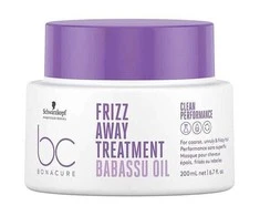 Plaukų kaukė Schwarzkopf Professional Bonacure Frizz Away Treatment with Babassu Oil 200ml