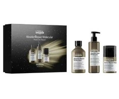 Plaukų priežiūros rinkinys L'oreal Professionnel Absolut Repair Molecular Gift Set 3 vnt. 2025