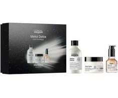 Plaukų priežiūros rinkinys L'oreal Professionnel Metal Detox Gift Set 3 vnt. 2025