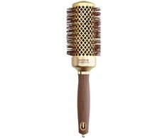 Plaukų šepetys džiovinimui Olivia Garden Expert Blowout Shine Gold&amp;Brown 45 mm