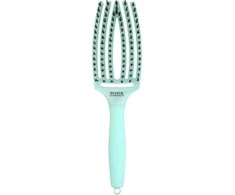 Plaukų šepetys džiovinimui Olivia Garden Fingerbrush Mint Medium
