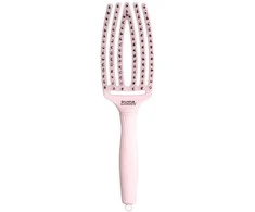 Plaukų šepetys džiovinimui Olivia Garden Fingerbrush Pastel Rožinė Medium