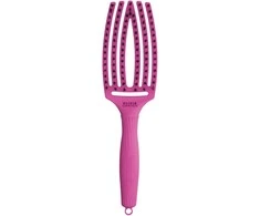 Plaukų šepetys džiovinimui Olivia Garden Fingerbrush Hot Rožinė Medium