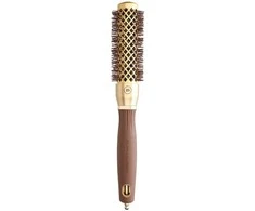 Plaukų šepetys džiovinimui Olivia Garden Expert Blowout Shine Gold&amp;Brown 25 mm