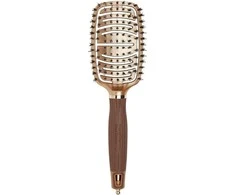 Plaukų šepetys Olivia Garden Expert Care Flex Gold&amp;Brown