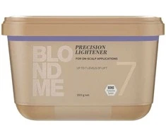 Plaukų šviesinimo milteliai Schwarzkopf Blond Me Precision Lightener On-Scalp Applications 7 350g