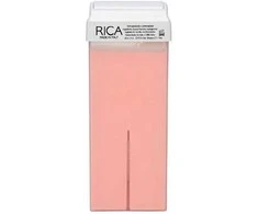 Rožinis vaškas su titano dioksidu kasetėje Rica Titanium Lipowax 100ml