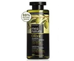Šampūnas išsausėjusiems plaukams su alyvuogių aliejumi Farcom Mea Natura Olive Šampūnas Strength&amp;Softness 300ml
