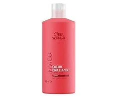 Šampūnas šiurkštiems, dažytiems plaukams Wella Brilliance Invigo Coarse 500ml