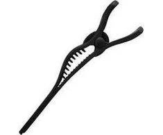 Segtukai plaukams Comair Pure Plastics juodi 13cm (4vnt)