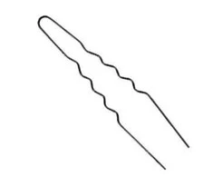 Segtukai plaukams juodi Comair 75x1.20 mm (50vnt)