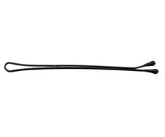 Segtukai plaukams juodi Comair KLASSIK 6 cm (24 vnt)