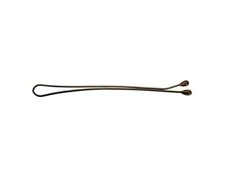 Segtukai plaukams rudi Comair KLASSIK 5 cm (24 vnt)