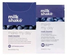 Serumas Milk Shake Make My Day Mask Booster Spalvą išsaugantis Blueberry Serum 6x3 ml