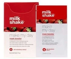 Serumas Milk Shake Make My Day Mask Booster maitininantis Strawberry Serum 6x3 ml