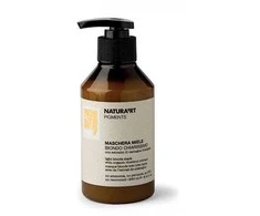 Šviesiai dažanti kaukė plaukams Rica Natura'rt Light Skirtas šviesiems plaukams Honey Mask 250ml