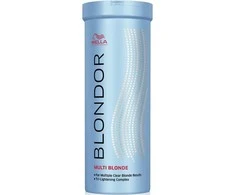 Plaukų šviesinimo milteliai Wella Blondor Multi Skirtas šviesiems plaukams Lightening Powder 400g
