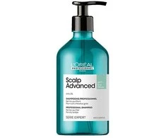 Valomasis šampūnas riebiems plaukams L‘oreal Professionnel Scalp Advanced Anti - Oiliness Šampūnas 300ml
